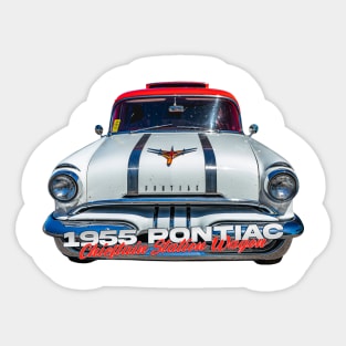 1955 Pontiac Chieftain Station Wagon Sticker